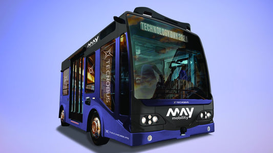 May Mobility unveils self-driving electric minibus at CES 2025