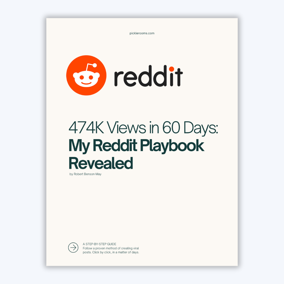 My Reddit Playbook Revealed